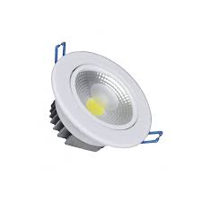3025 - SPOT LED REDONDO 6W BIVOLT 6,5K