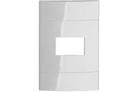 818 - PLACA DECOR 4X2 1 POSTO BRANCA PRM044211