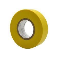 3094 - FITA ISOLANTE COLORIDA AMARELA 19MM X 10 MTS