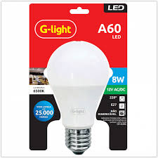 2984 - LAMPADA LED A60 5W 12V 6,5K