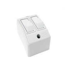 1066 - INTERRUPTOR 2S SIMPLES SOBREPOR