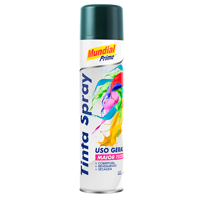 3040 - TINTA SPRAY USO GERAL VERDE ESCURO 400 ML 