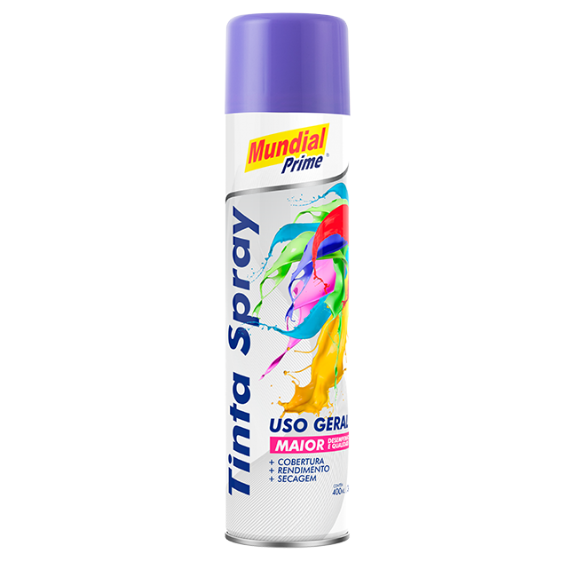 3043 - TINTA SPRAY USO GERAL  VIOLETA 400 ML