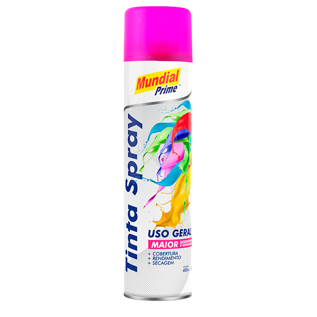 3063 - TINTA SPRAY LUMINOSA  PINK 400 ML