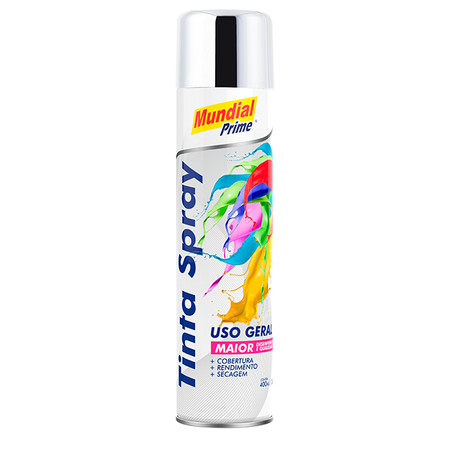 3060 - TINTA SPRAY CROMADO 400 ML