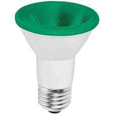 LAMPADA LED PAR 20 6W VERDE BIVOLT
