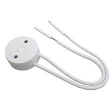 1938 - SOQUETE C/ RABICHO P/ LAMPADA FLUORESC T8/10