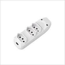 2406 - TOMADA EM BARRA P/ EXTENSAO 3 SECOES 2P+T 10A