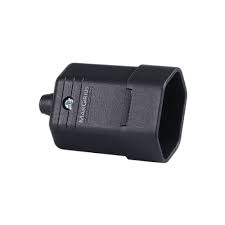 2232 - PLUG FEMEA 2P PRETO 10A