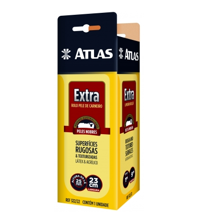 2060 - ROLO LÃ EXTRA ATLAS 23CM 322/22