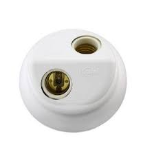 2557 - PLAFONIER PORCELANA DUPLO BRC 250V