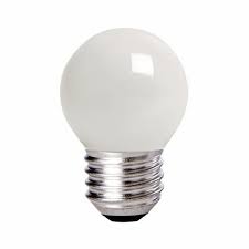 2216 - LAMPADA INCADESCENTE BOLINHA 25W BRANCA 127V