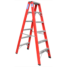 2992 - ESCADA PINTOR EM FIBRA 7 DEGRAUS 2,10MTS 120KGS