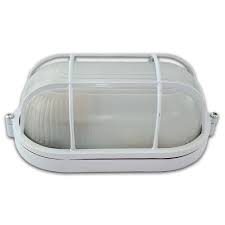 2633 - LUMINARIA TARTARUGA ALUMINIO BRANCA C/GRADE