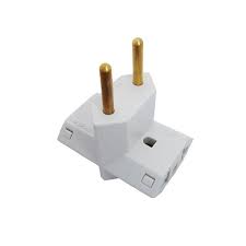 886 - PLUG TIPO T 2P BRANCO