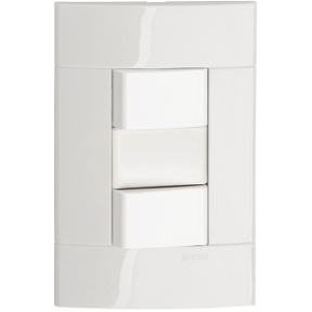 853 - CONJUNTO DECOR 2 INTERRUPTORES PARALELOS 10A PRM044021D