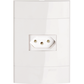 1445 - CONJUNTO DECOR TOMADA 2P+T 10A 250V PRM0444721