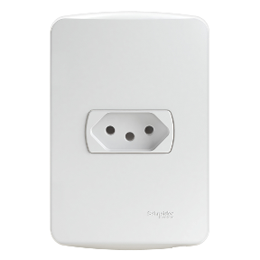 2733 - CONJUNTO MILUZ TOMADA 2P+T 10A 250V S3B60340   