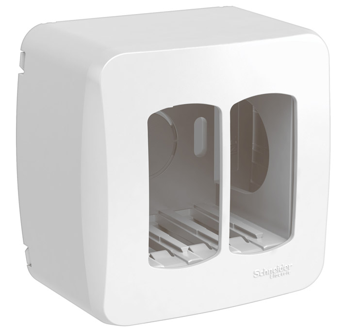 2765 - CAIXA DE SOBREPOR MILUZ PARA 2 MODULOS S3B76020     