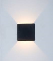 3830 - ARANDELA CLEAN LED IP65 3W 3000K PRETO