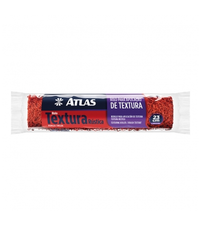 699 - ROLO PARA EFEITO DE TEXTURA RÚSTIC ATLAS 23 CM 1155