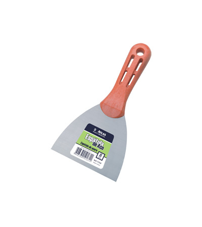 450 - ESPATULA ACO CARBONO C/PLASITCO 100MM 175/10 ATLAS