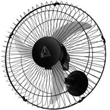 1683 - OSCILANTE PAREDE 60CMS PREMIUM 170W BIVOLT PRETO 736425