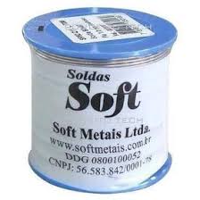 3729 - ESTANHO CARRETEL / FIO 1,00 MM 60 X 40 200GR