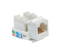 3021 - CONECTOR SCHNEIDER RJ45 FEMEA CAT5E DIGILINK KEYST.  DCEKYS