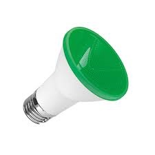 2043 - LAMPADA LED PAR20 6W VERDE BIVOLT