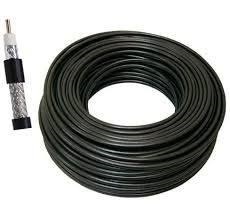 3880 - CABO COAXIAL SERIE 06 97% PRETO C/ 100 MTS