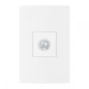 1524 - SENSOR PRESENCA PAREDE EMBUTIR 180° 3 FIOS S/ CHAVE
